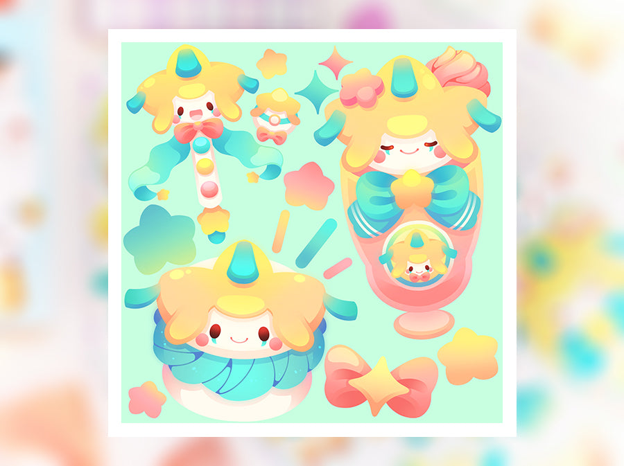 ♡ Jirachi Sweet Menu Print ♡