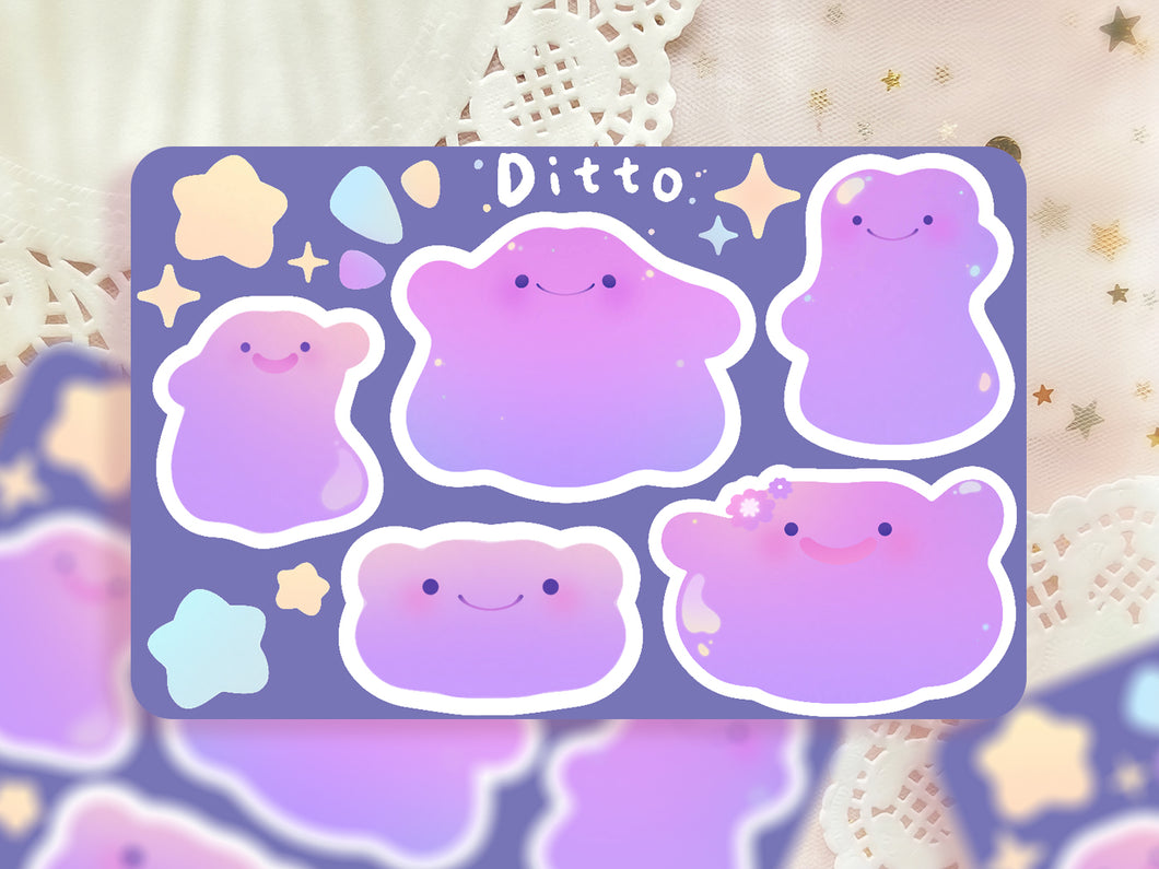 Ditto Stickers ♡ Halloween Edition ♡ Pokemon