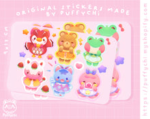 Load image into Gallery viewer, Villagers Set 2 ♡ Animal Crossing Stickers
