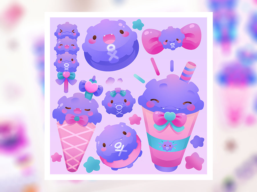 ♡ Koffing Print ♡