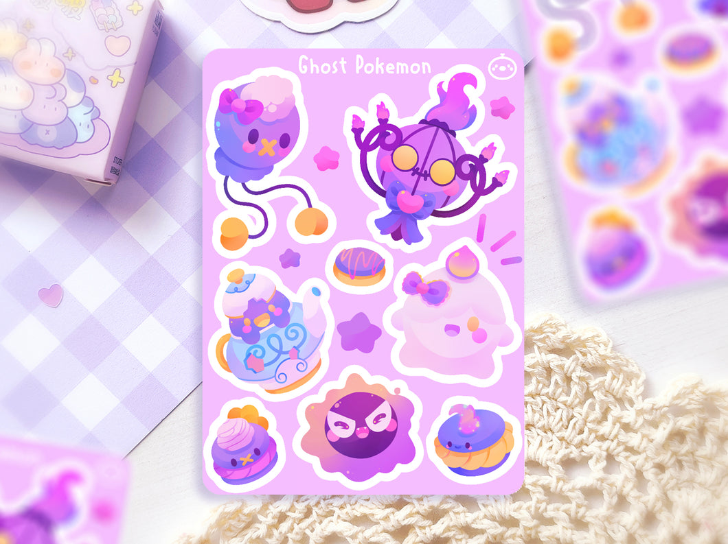 Ghost Pokémon ♡ Pokémon Stickers