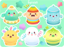 Load image into Gallery viewer, Gyroids ♡ Animal Crossing Stickers
