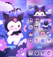 Load image into Gallery viewer, Kuro ♡ Phone Wallpaper + Widgets + Icons

