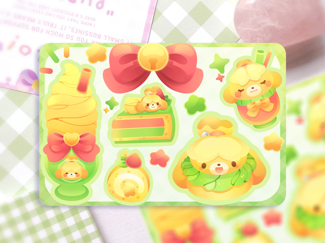 Isabelle Sweets ♡ Animal Crossing Stickers