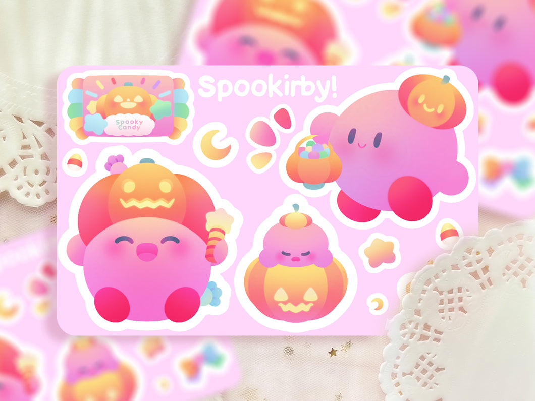 Spookirby ♡ Kirby Stickers ♡ Halloween Edition