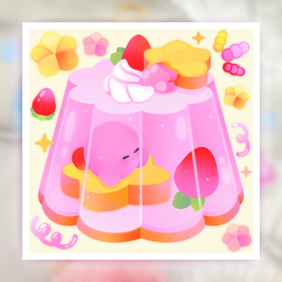 Kirby Jelly ♡ Kirby Print