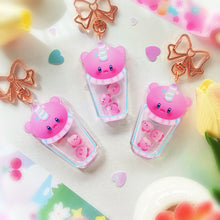 Load image into Gallery viewer, Kirby Bubble Tea ♡ Shaker Charm
