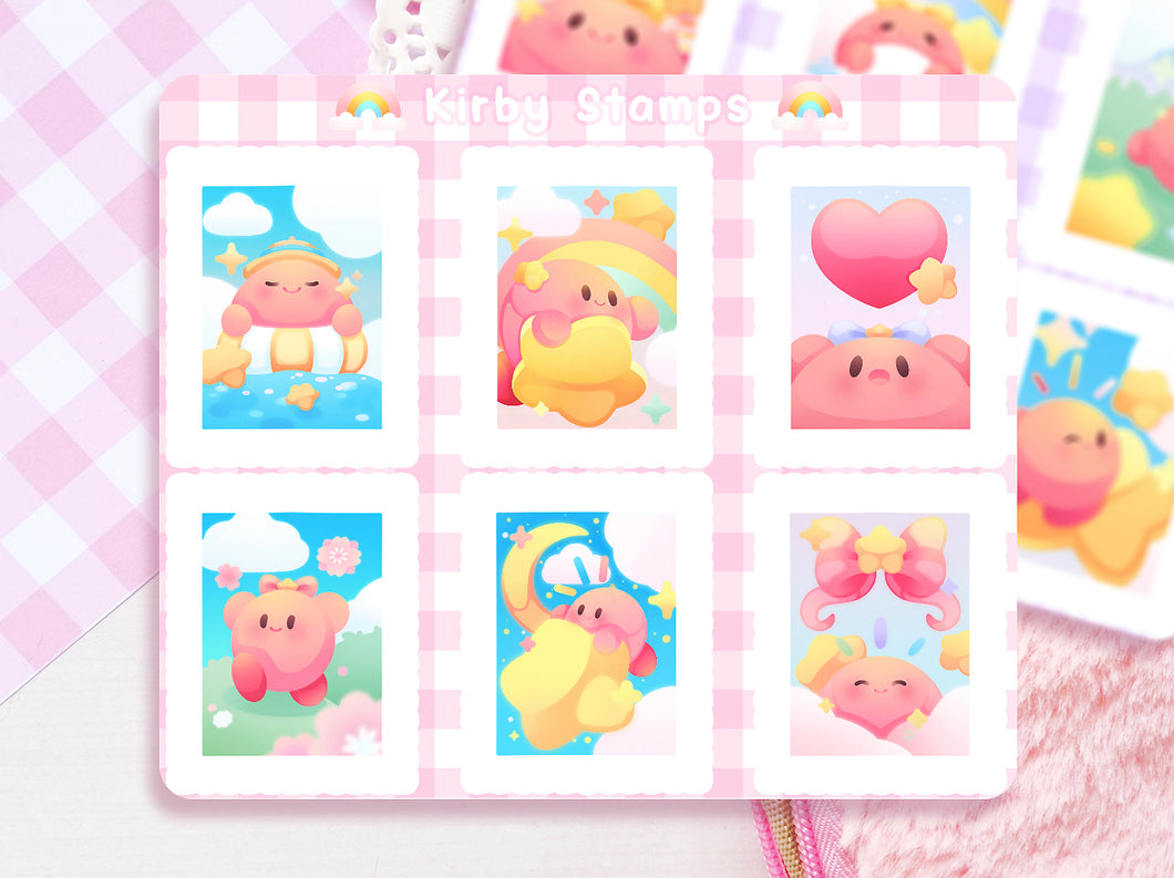 Dreamland Stamp Set 2 ♡ Kirby Stickers