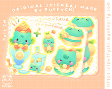 Load image into Gallery viewer, Lemonsaur ♡ Pokémon Stickers
