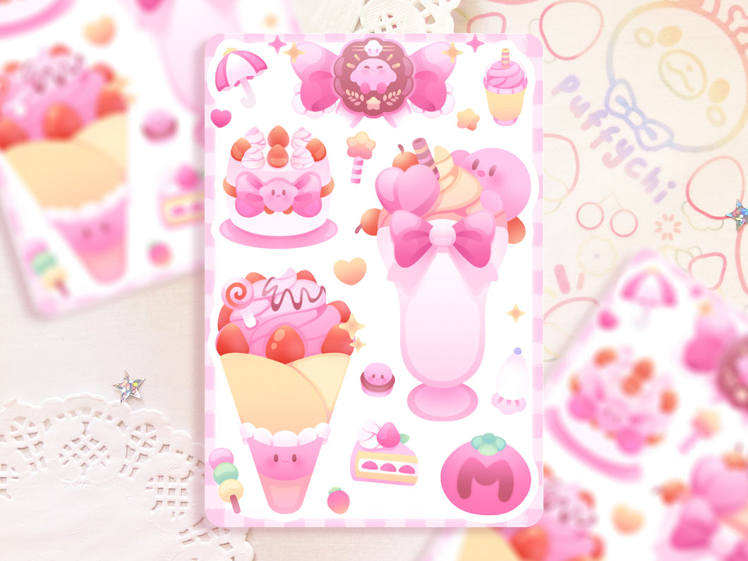 Kirby Dream Buffet ♡ Kirby Stickers