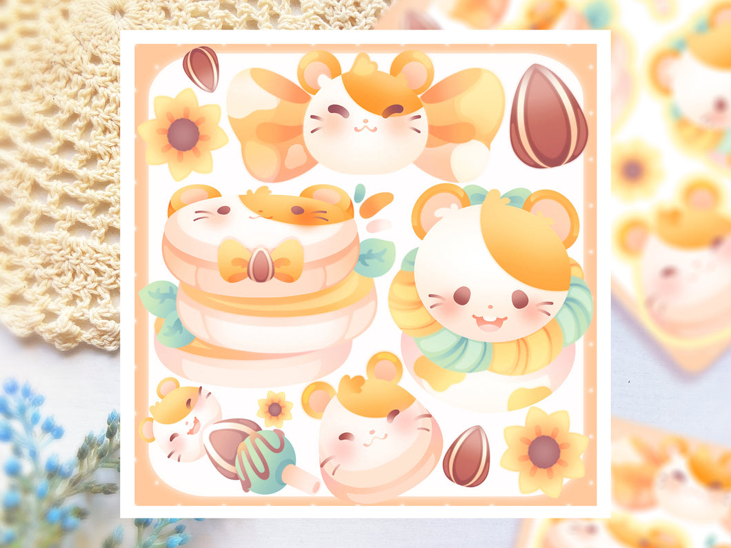 Hamtaro Menú ♡ Cute Print