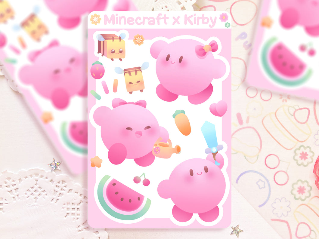 Kirbcraft ♡ Kirby Stickers