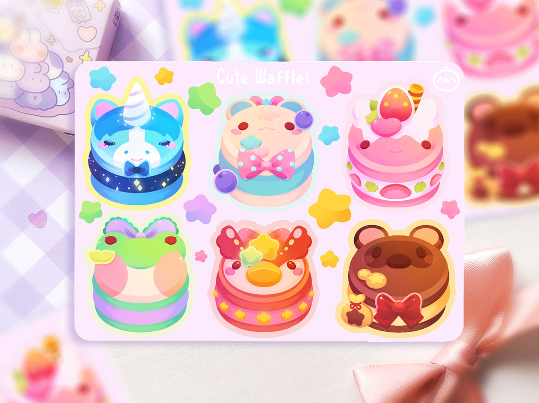 Waffles ♡ Animal Crossing Stickers