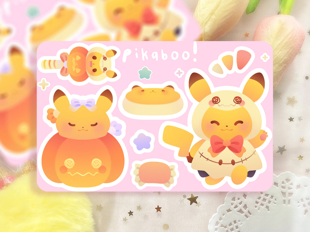 Pikaboo Stickers ♡ Halloween Edition ♡ Pokemon