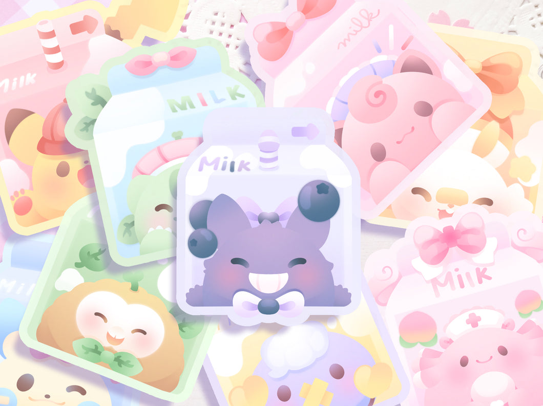 ♡ Pokemilk Stickers ♡