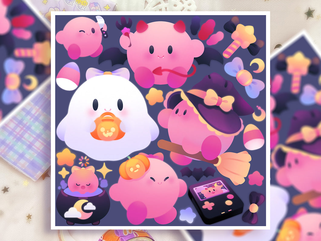 Bewitching Kirby Print  ♡ Halloween Edition