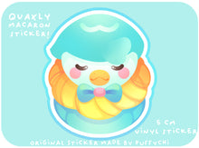 Load image into Gallery viewer, ♡ Quaxly Macaron Matte Vinyl Sticker ♡
