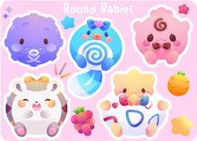 Load image into Gallery viewer, Round Poke Set 2 ♡ Pokémon Stickers
