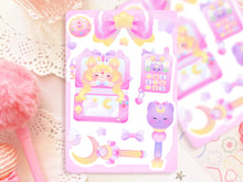 Load image into Gallery viewer, Magical Girl ♡ Pink Stickers
