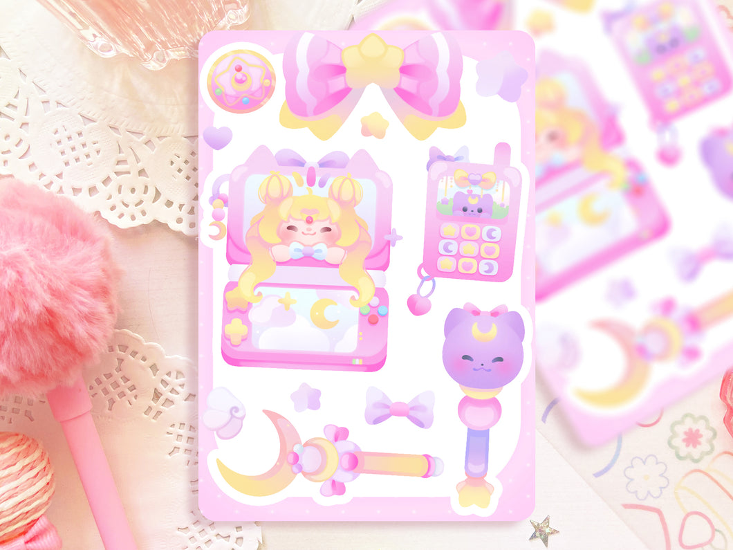 Magical Girl ♡ Pink Stickers