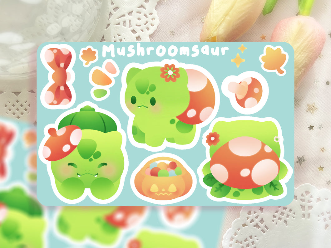 Mushroomsaur Stickers ♡ Halloween Edition ♡ Pokemon
