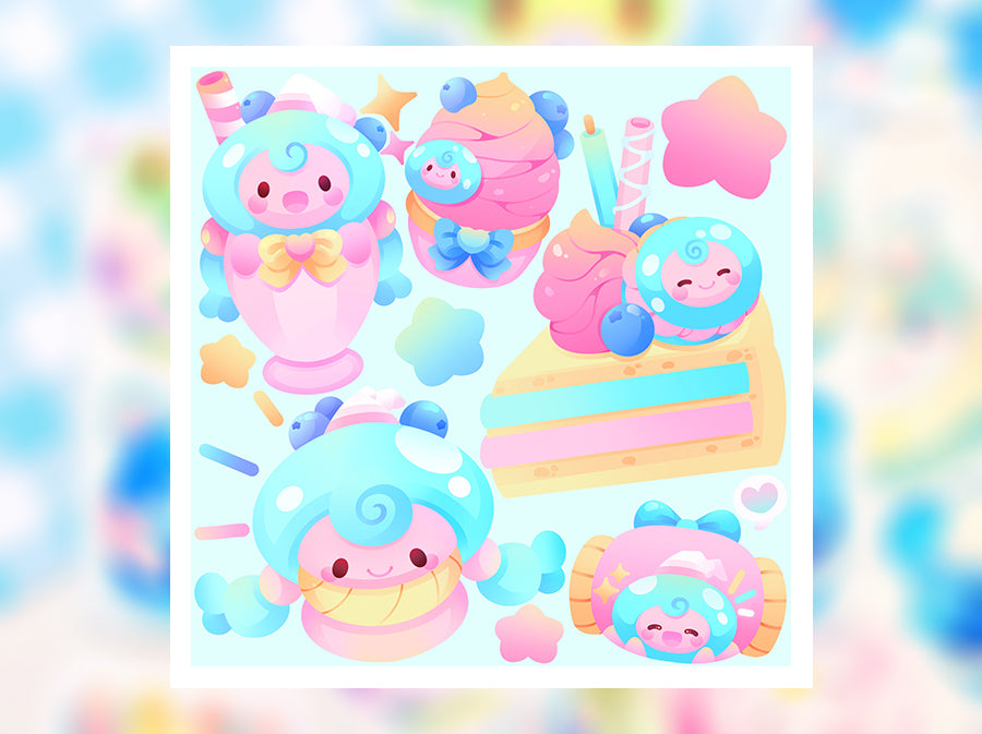 ♡ Hattrem Sweets Print ♡