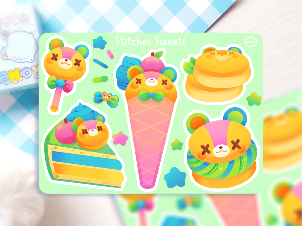 Stitches Desserts ♡ Animal Crossing Sticker