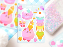 Load image into Gallery viewer, Summer Sweets ♡ Kirby Stickers
