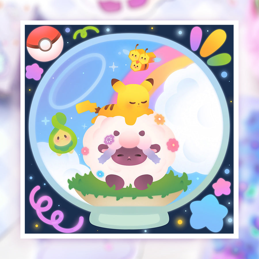 Poketerrarium ♡ Pokemon Print