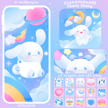 Load image into Gallery viewer, Cinna Among the Clouds ♡ Phone Wallpaper + Widgets + Icons
