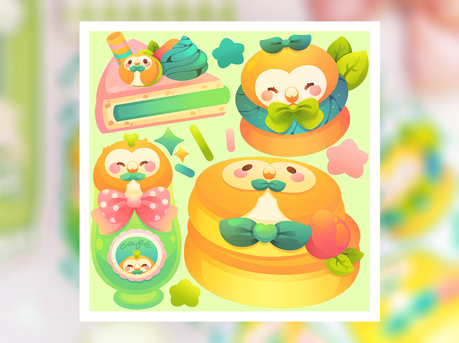 ♡ Rowlet Menu Print ♡