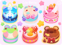 Load image into Gallery viewer, Waffles ♡ Animal Crossing Stickers
